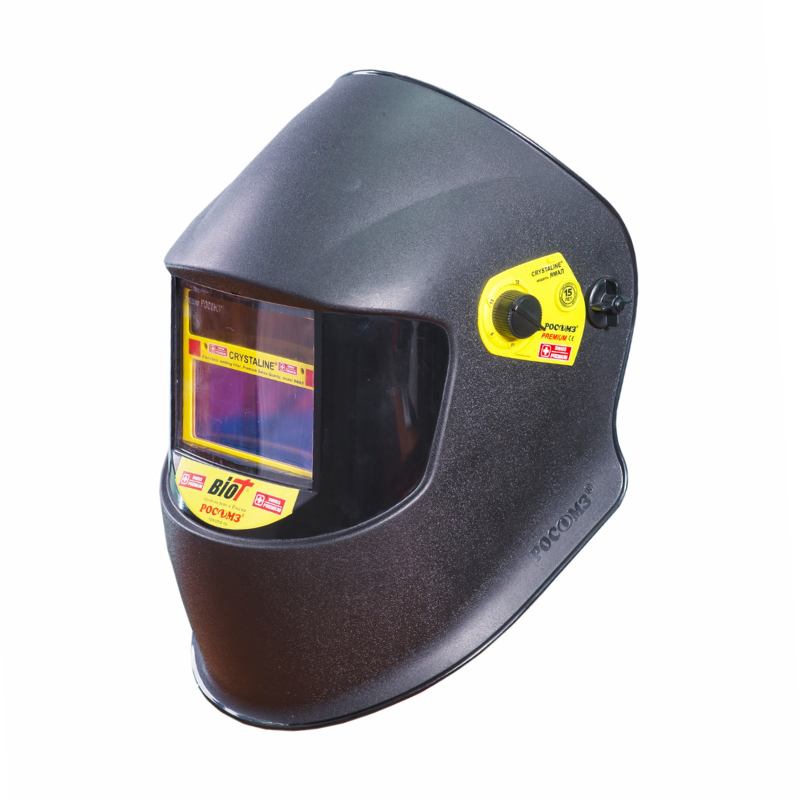 Щиток защитный лицевой сварщика с креплением на защитной каске КН BIOT® (9-14) - фото 6