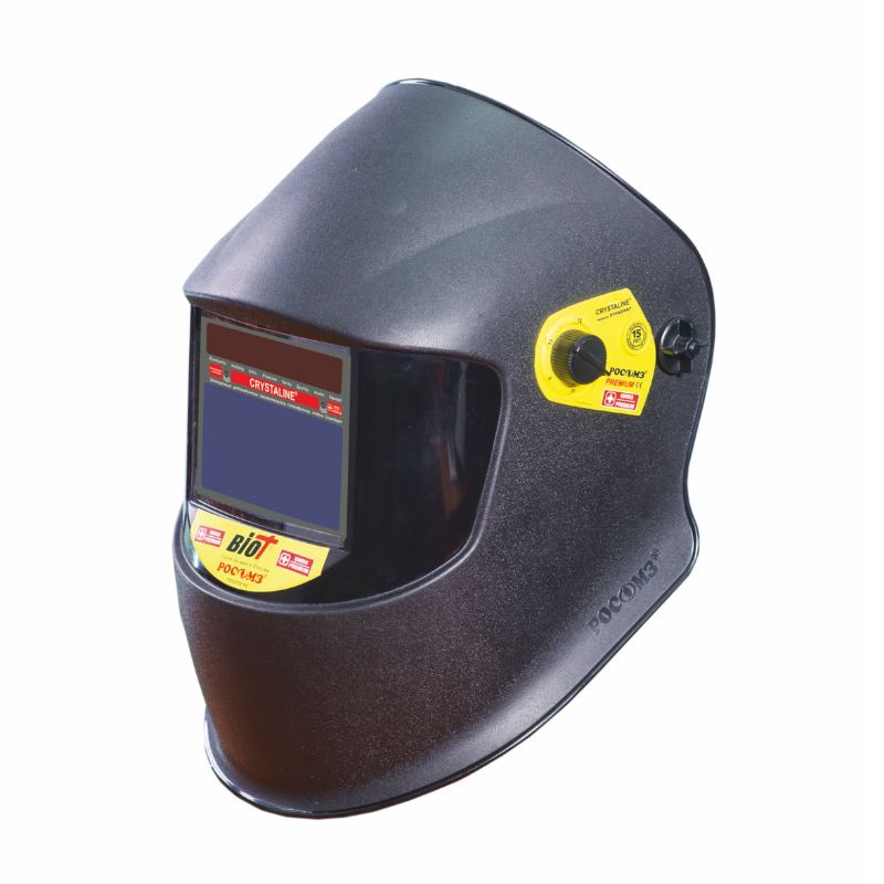 Щиток защитный лицевой сварщика с креплением на защитной каске КН BIOT® (9-14) - фото 5