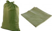 Мешки для мусора п/п, зеленые, 95х55см