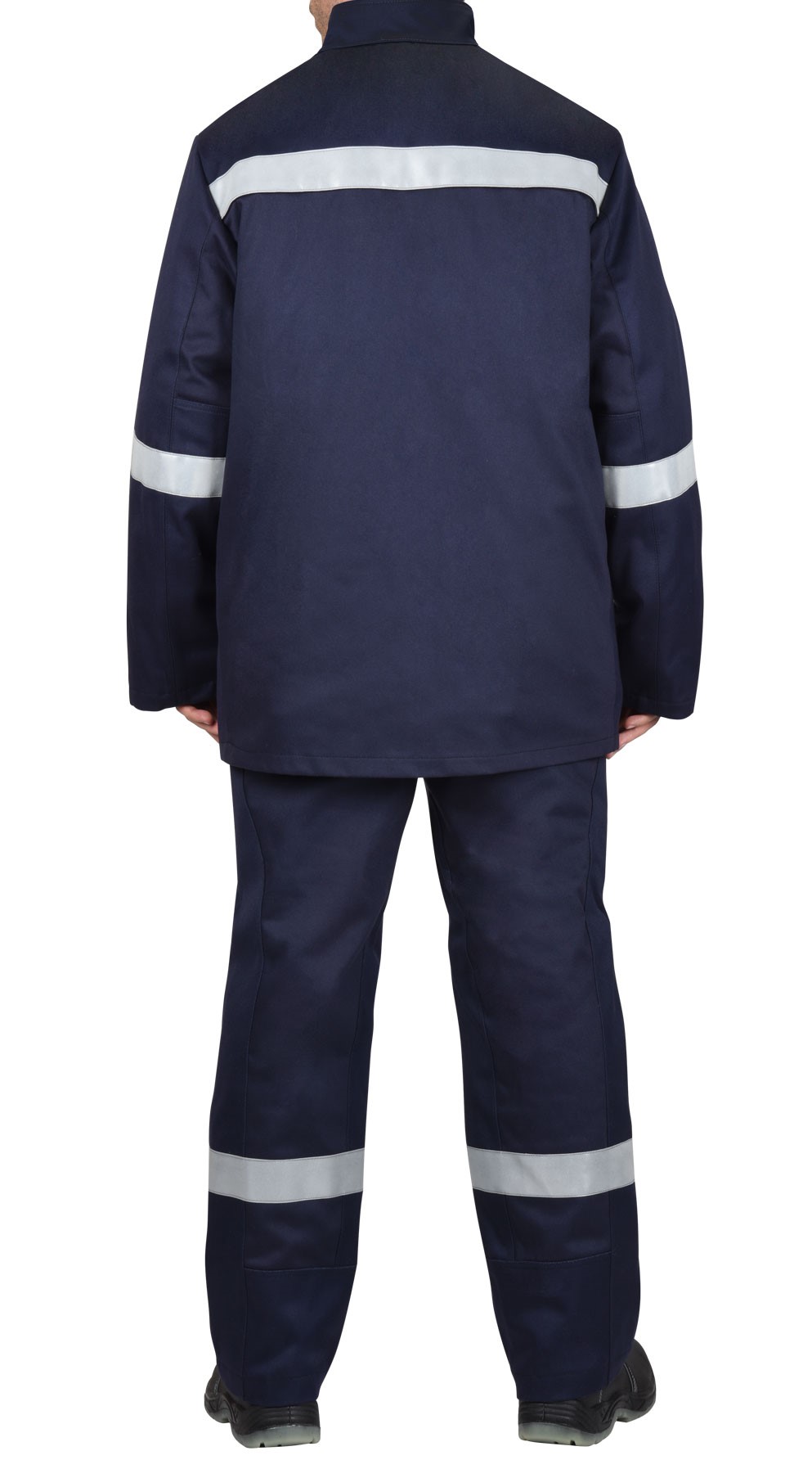 Костюм сварщика зимний "С-Сфинкс" куртка, брюки (синий), 450 гр/кв.м - фото 1