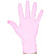 Перчатки нитриловые, розовые, 50пар/100шт (S, M, L, XL)