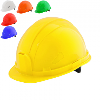 Каска защитная шахтерская СОМЗ-55 Hammer (красная, оранжевая, белая, зеленая, синяя, желтая)