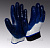 Утепленные прорезиненные рабочие перчатки с нитриловым покрытием  "Лагуна Снежок" (с  вкладышем, двойные)