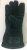 Краги сварщика спилковые пятипалые, усиленные, (сине-зеленые), кевлар